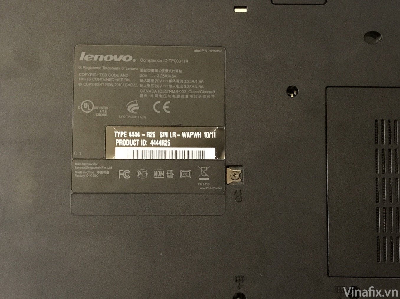 Lenovo Serial Number Utility