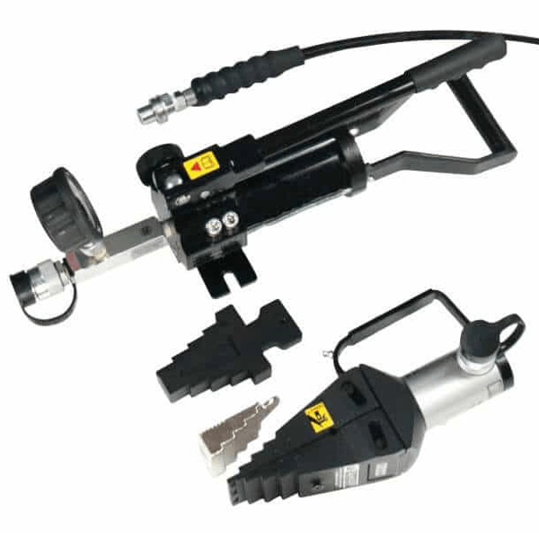 Hydraulic flange spreader 15 tons, single head, complete set SW15TESTD