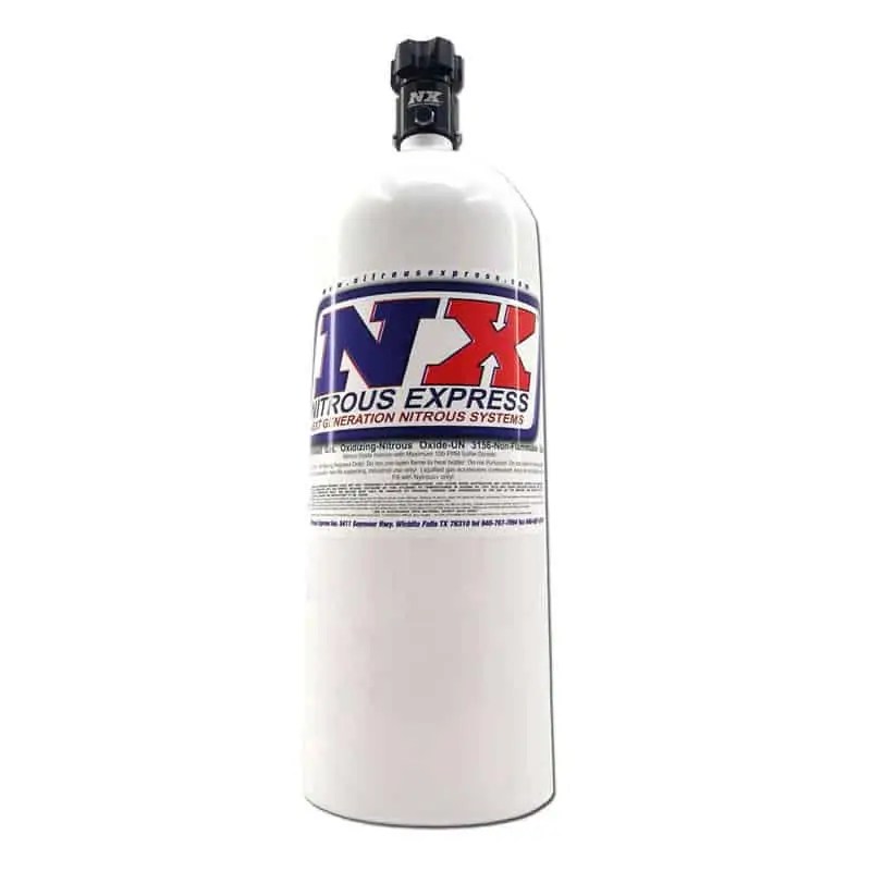 NX 15lb Nitrous Bottle with Lightning 500 Valve