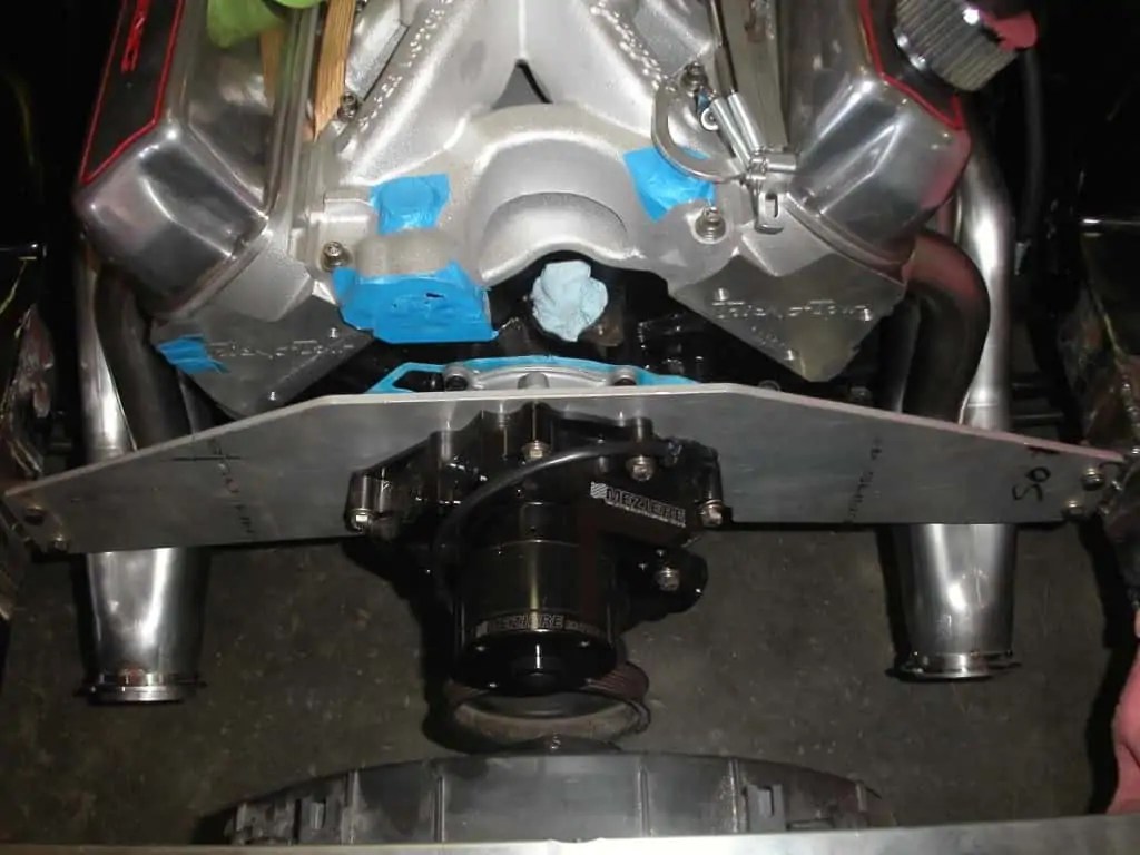 Small Block Ford Fox Body Mustang Turbo Header Kit, Down & Forward