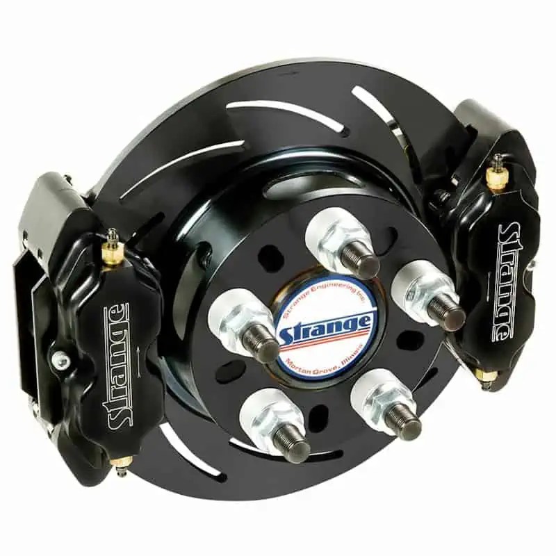 Strange Pro Series Dual Caliper Rear Brake Kit For 3.150" Symmetrical