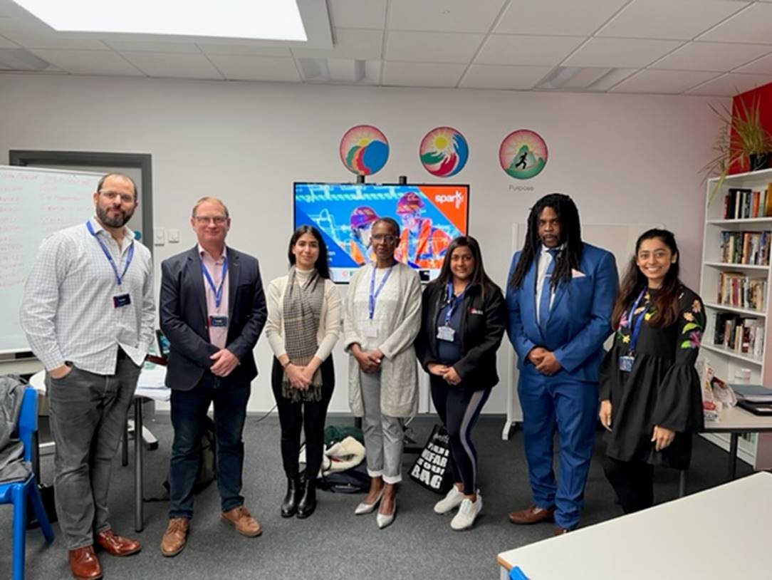 Vincent Stokes Spark introducing a new generation to the Construction