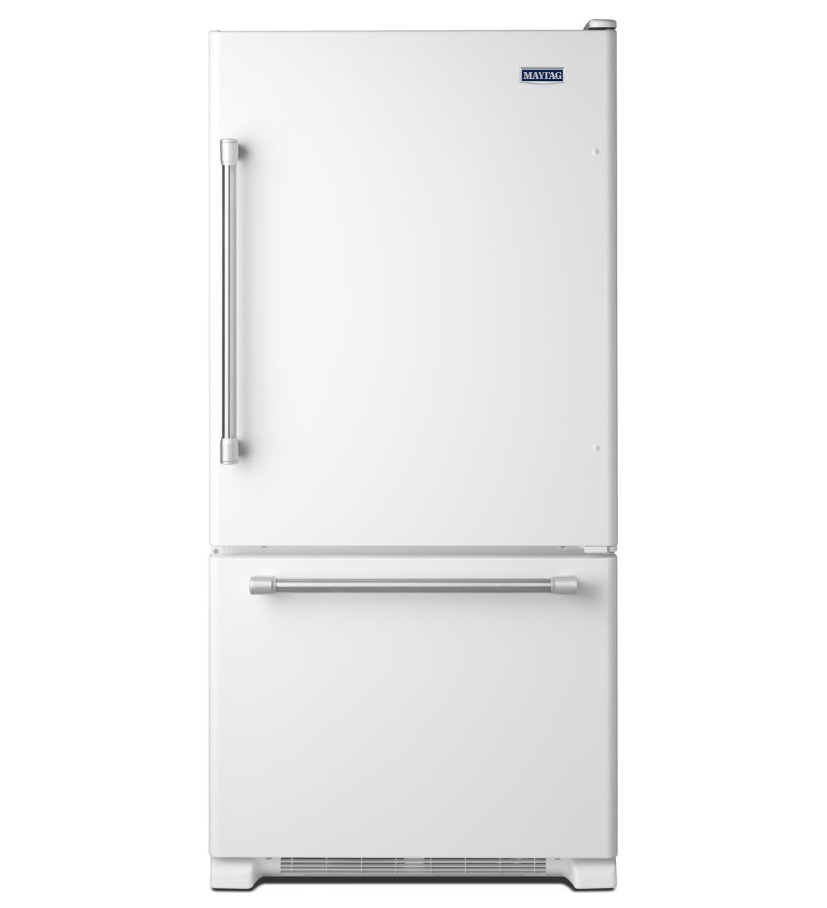 33INCH BOTTOM FREEZER REFRIGERATOR WITH STAINLESS STEEL HANDLES