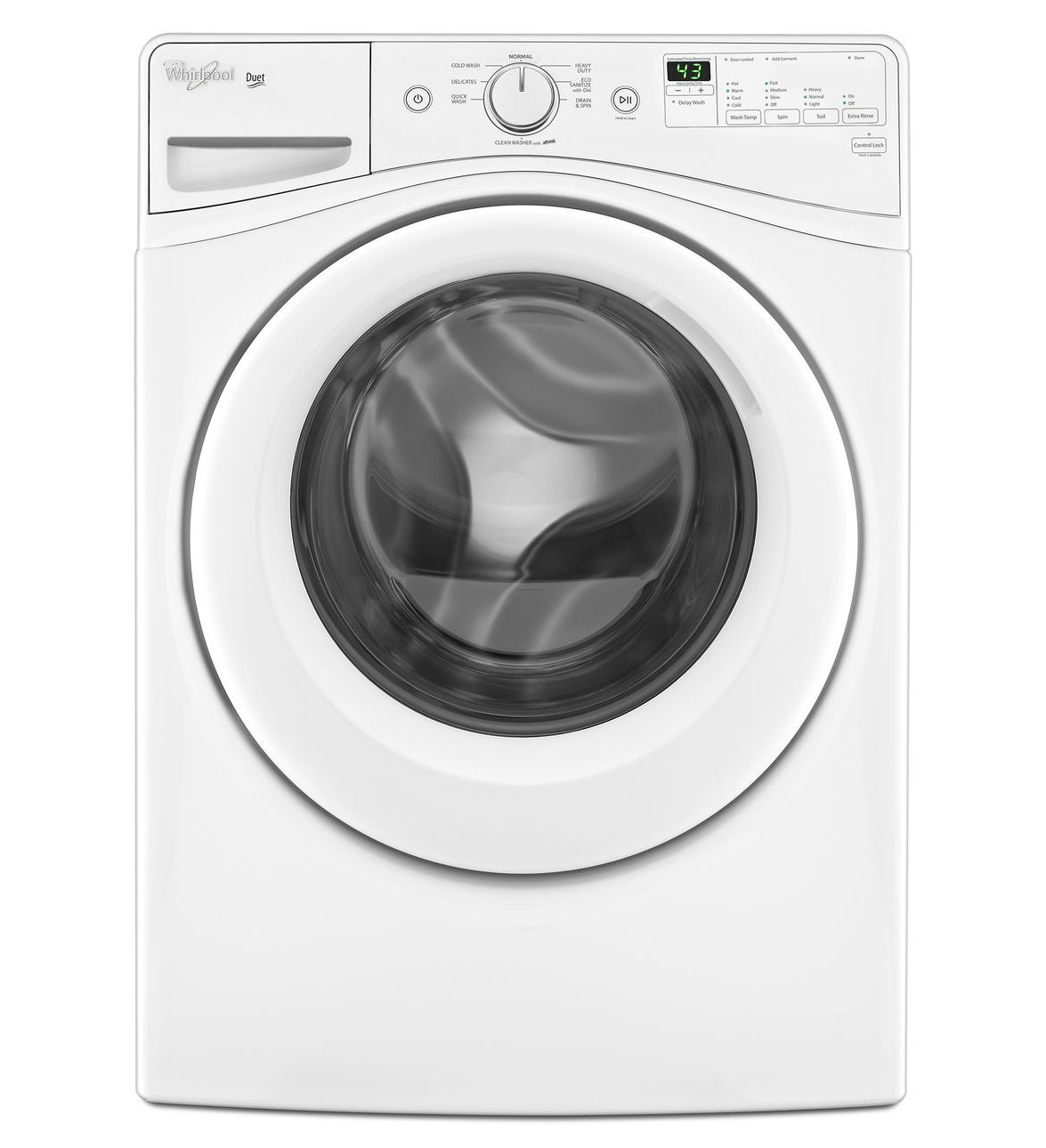 4.2 CU. FT. DUET HE FRONT LOAD WASHING MACHINE WITH COLD WASH CYCLE