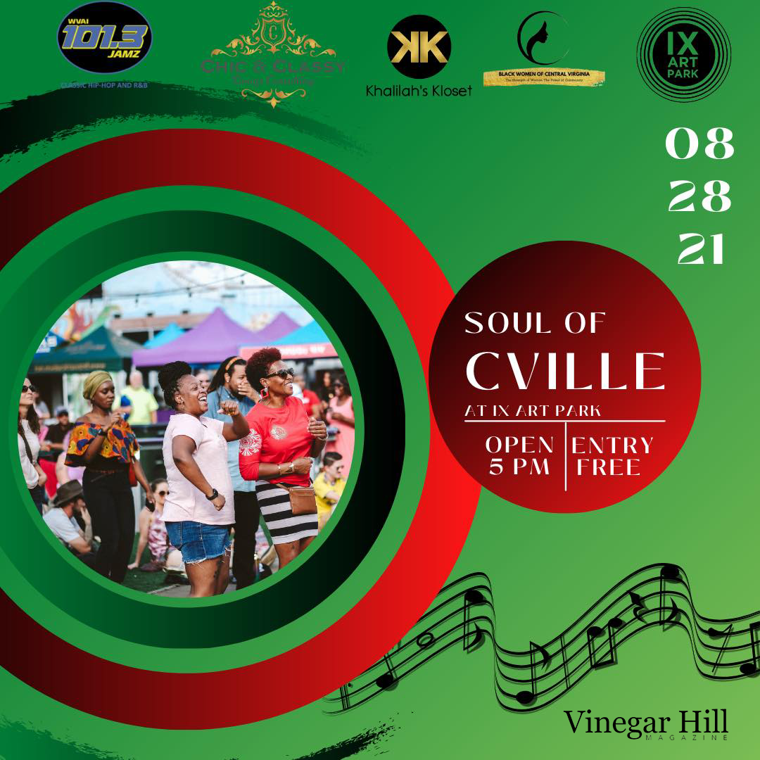 Vinegar Hill Magazine Joins as a Sponsor of the Soul of CVille