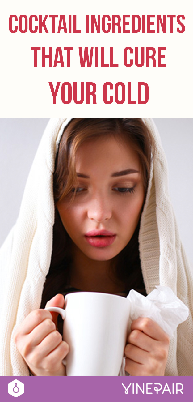 Cocktail Ingredients That Will Cure Your Cold Cold Remedy