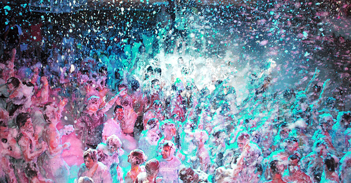 The Twisting, Turning, Slightly Dirty History of the Foam Party — and