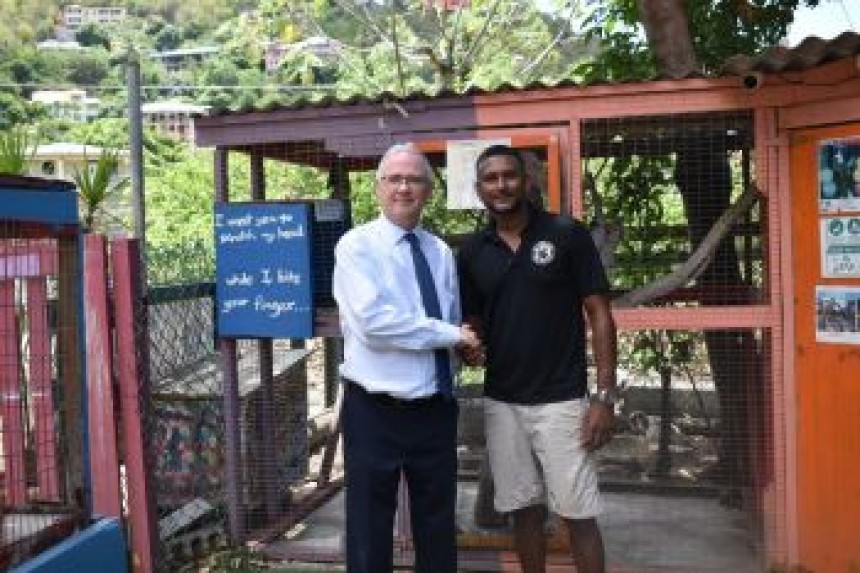 News From the Virgin Islands Local animal shelter manager gets