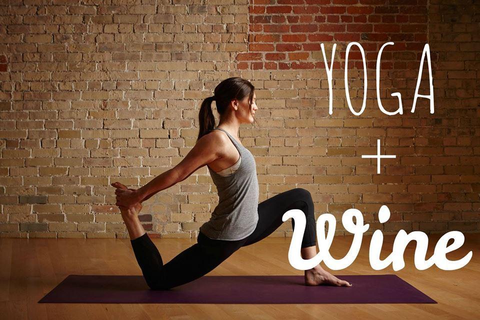Yoga Wine Down The Vineyard at Hershey