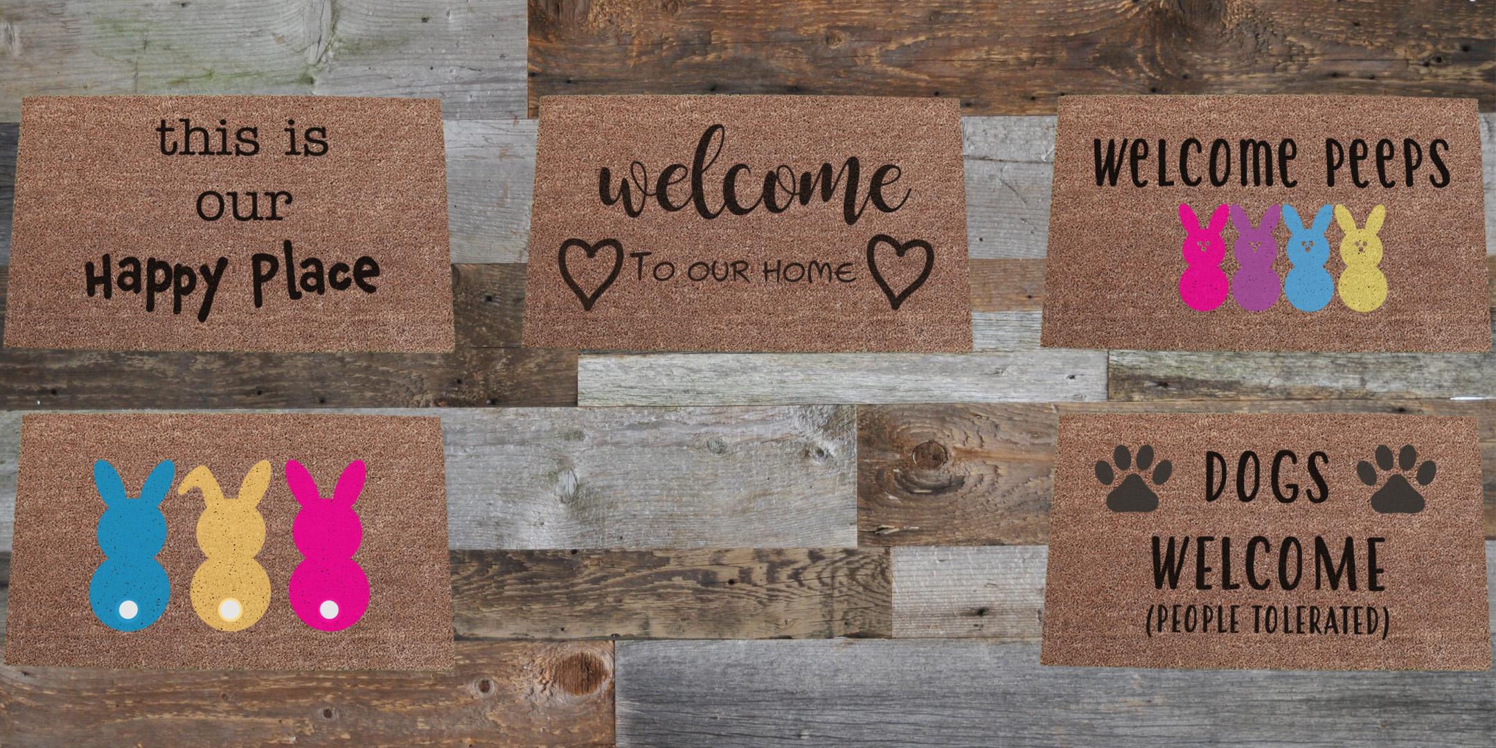 Doormat painting class at The Vineyard at Hershey The Vineyard at Hershey