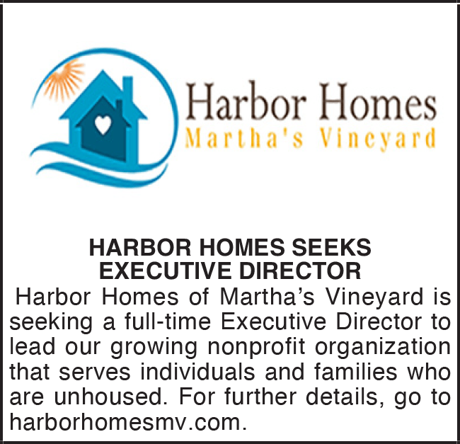 The Vineyard Gazette Martha's Vineyard News HARBOR HOMES