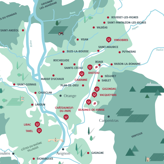 Vacqueyras Vin Carte Archives des Coup de coeur vins rouges Vinformateur