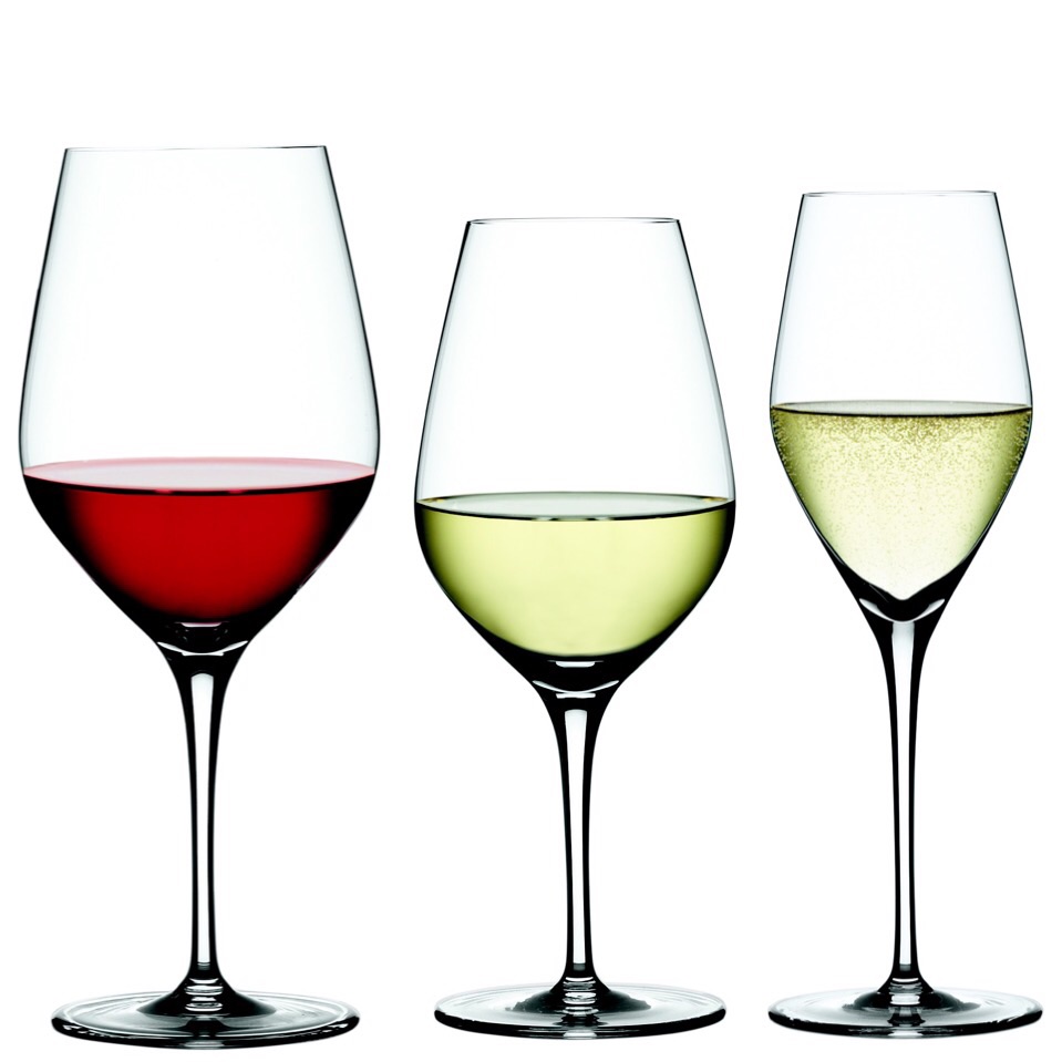 Authentis Vinglasset Bordeaux / Vitvinsglas / Champagneglas