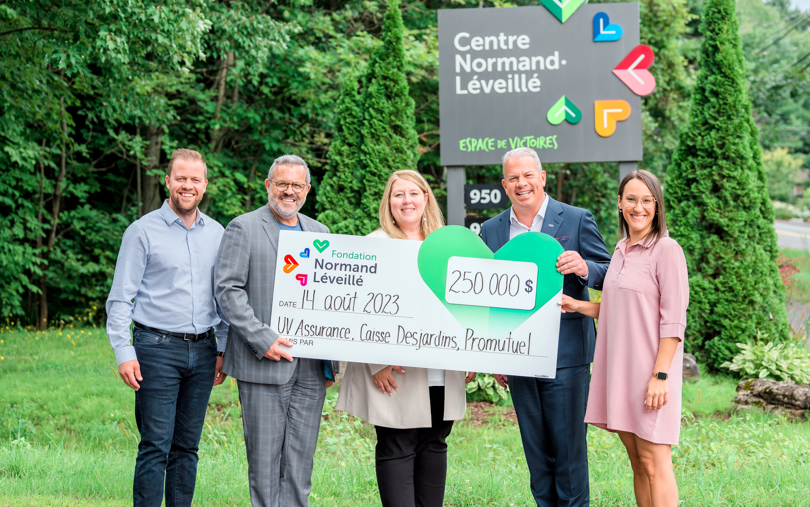 UV Assurance, Promutuel et Desjardins s’unissent au profit de la