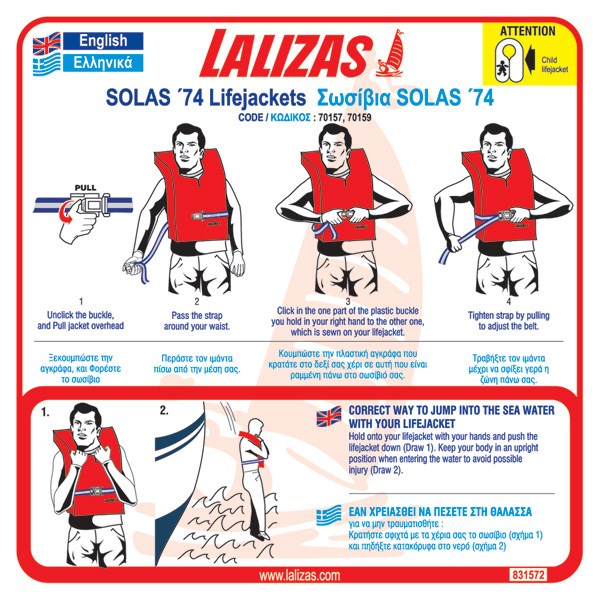 Donning Instructions 70157, 70159