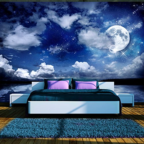 Fotomural decorativo de noche con luna