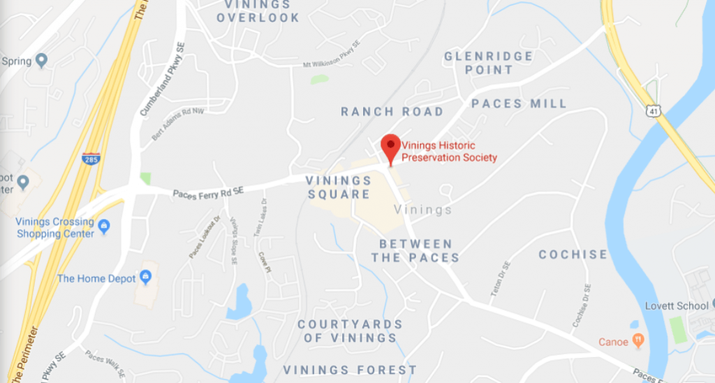 Contact Us Vinings Historic Preservation Society