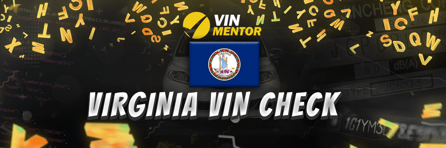 VIN Check Virginia Lookup Any VIN from Virginia Online
