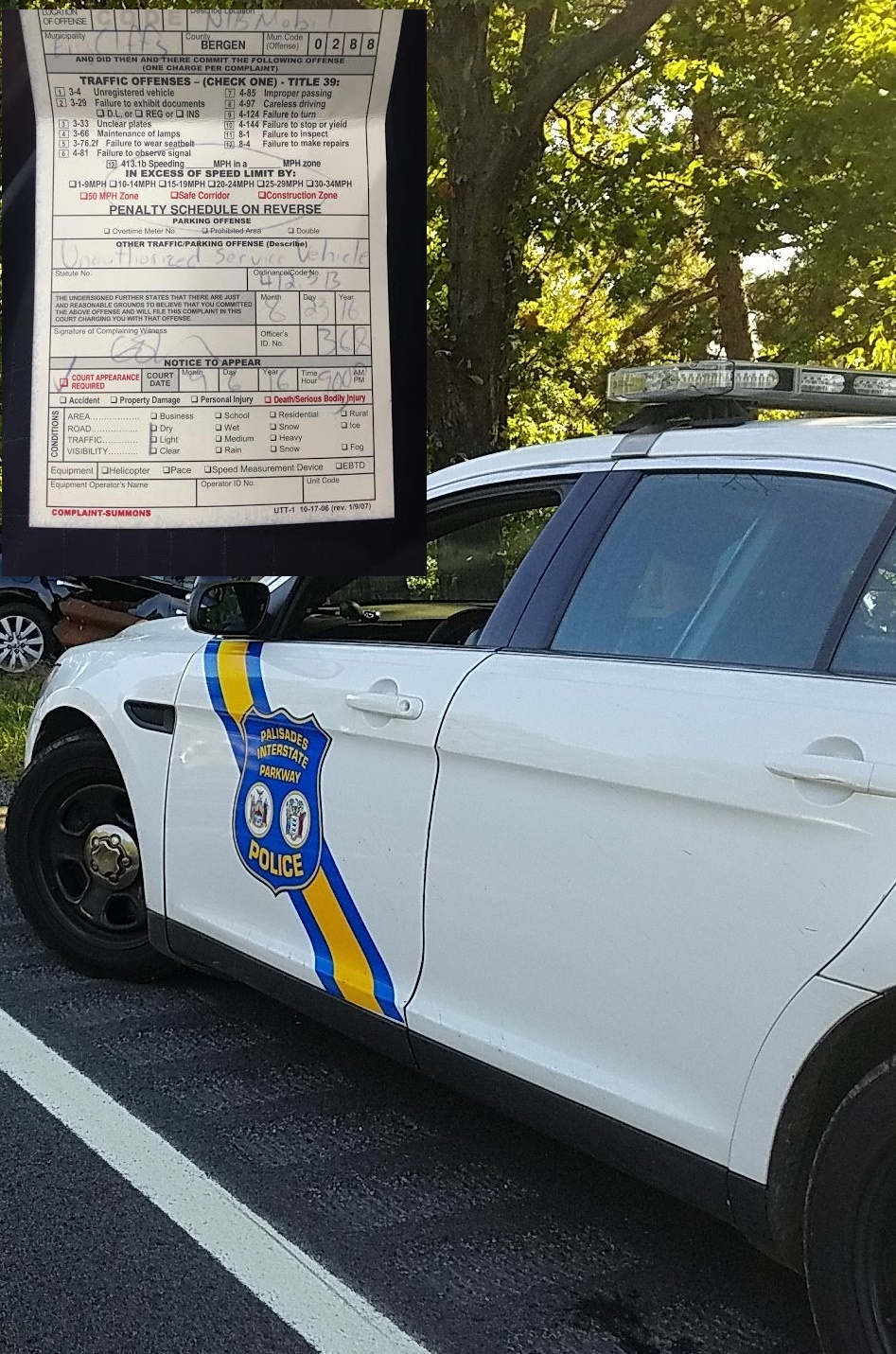 Alpine, NJ Parkway Police Chief No Special Perks For Chaverim, Allegations Of Insensitivity