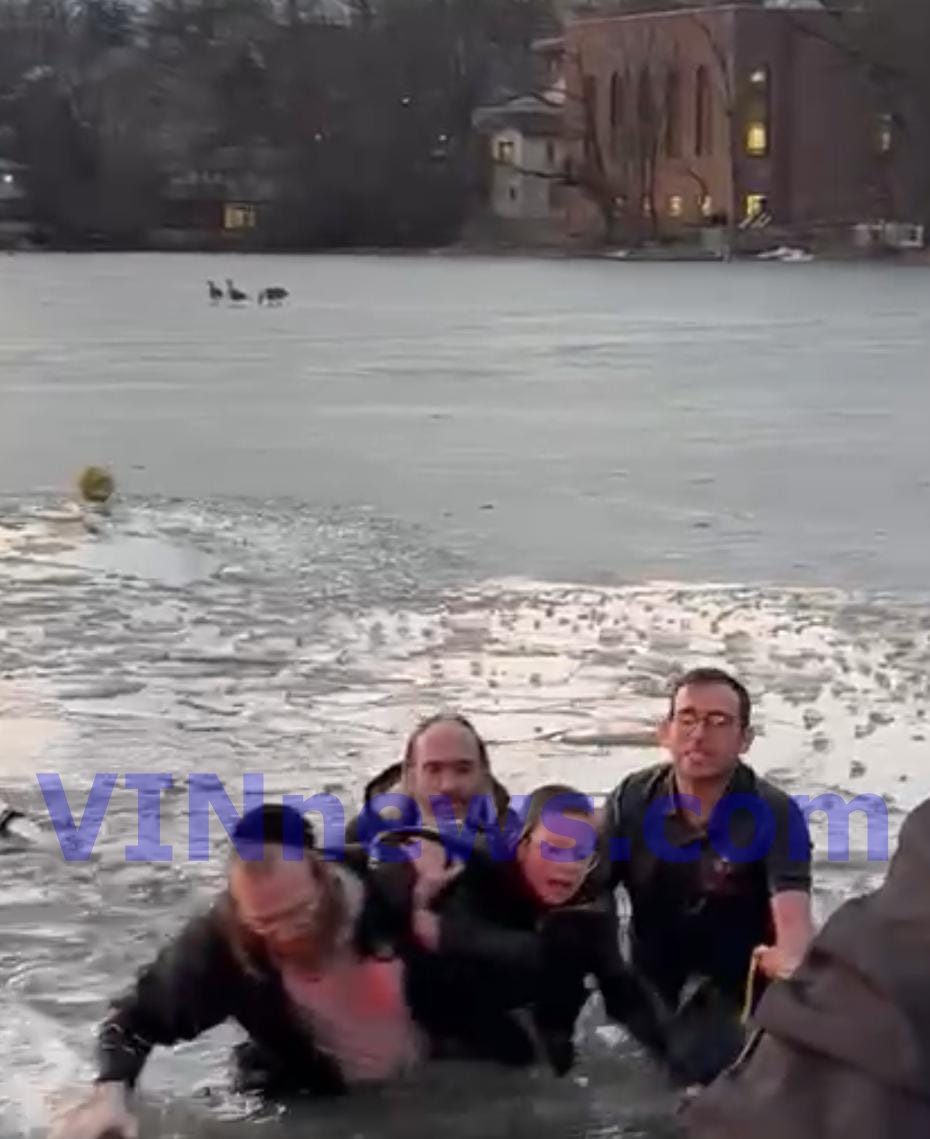 WATCH Miracle Monsey Boy Rescued After Falling into SemiFrozen Lake