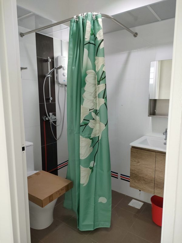 Lshape Stainless Steel Shower Rod Vinnken