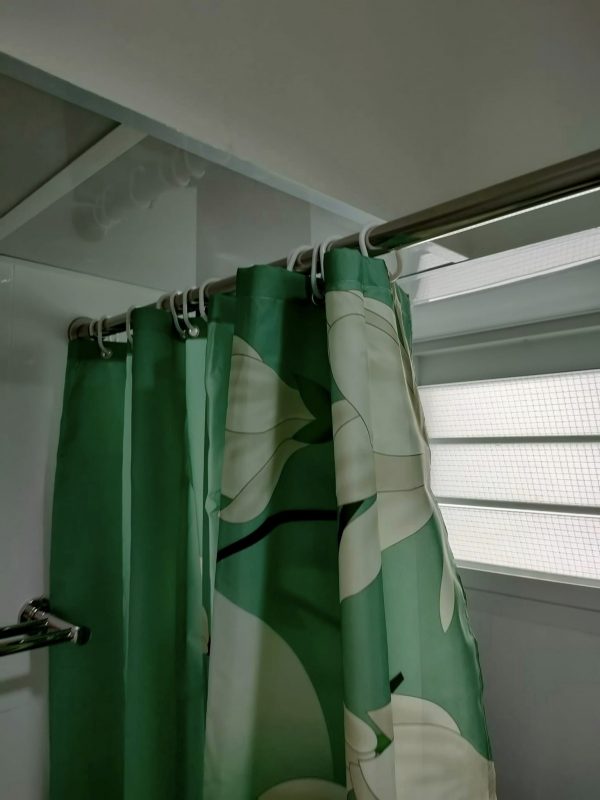 Lshape Stainless Steel Shower Rod Vinnken