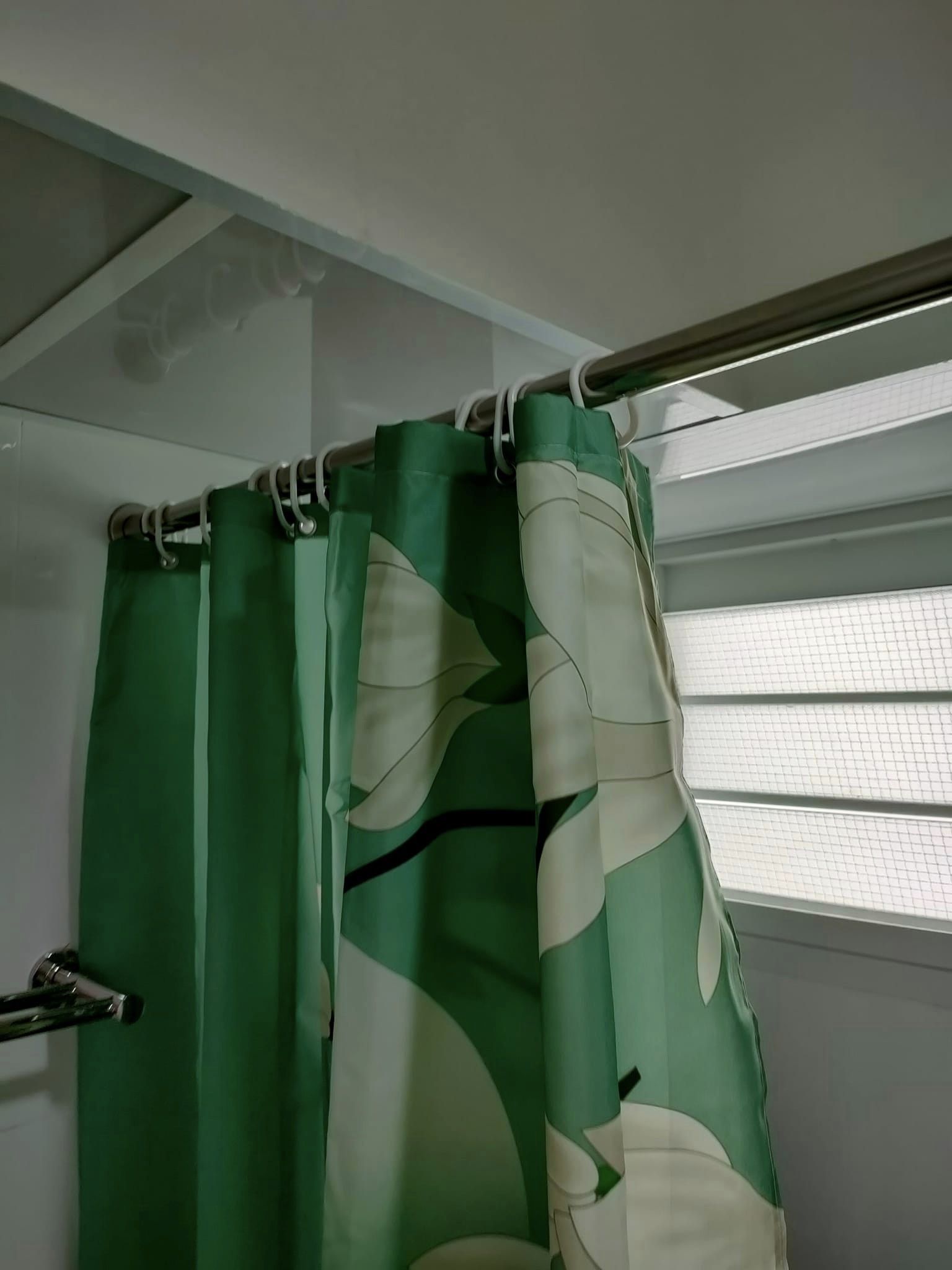 Lshape Stainless Steel Shower Rod Vinnken