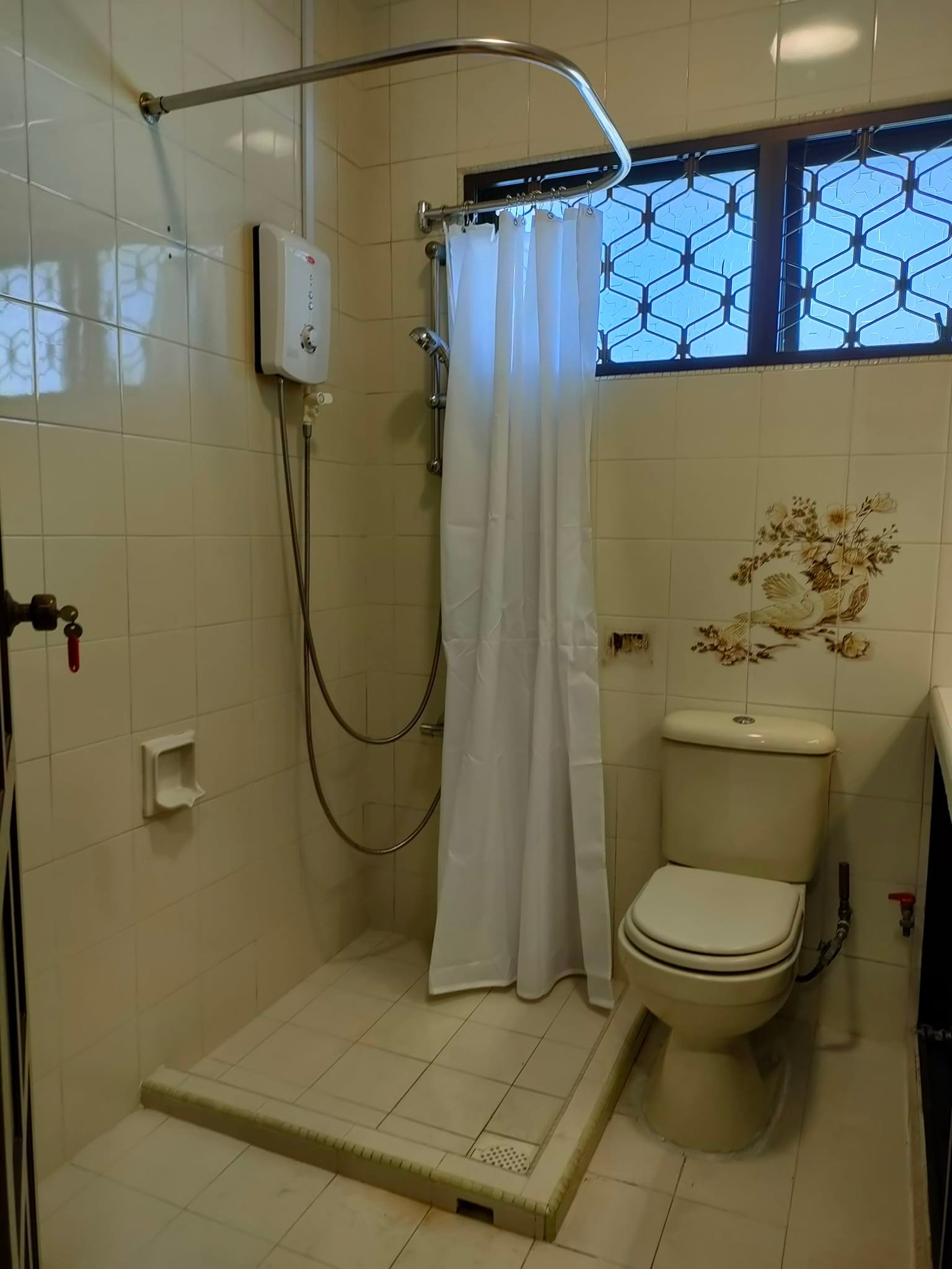 Ushape Stainless Steel Shower Rod Vinnken