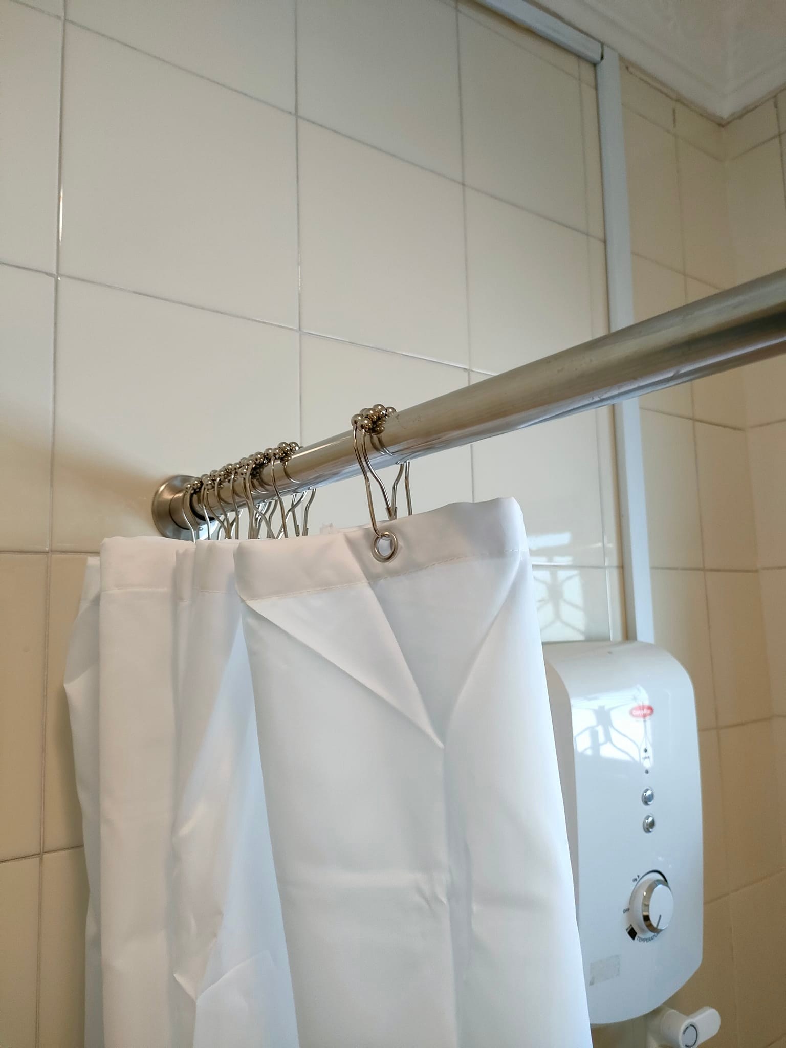 Ushape Stainless Steel Shower Rod Vinnken