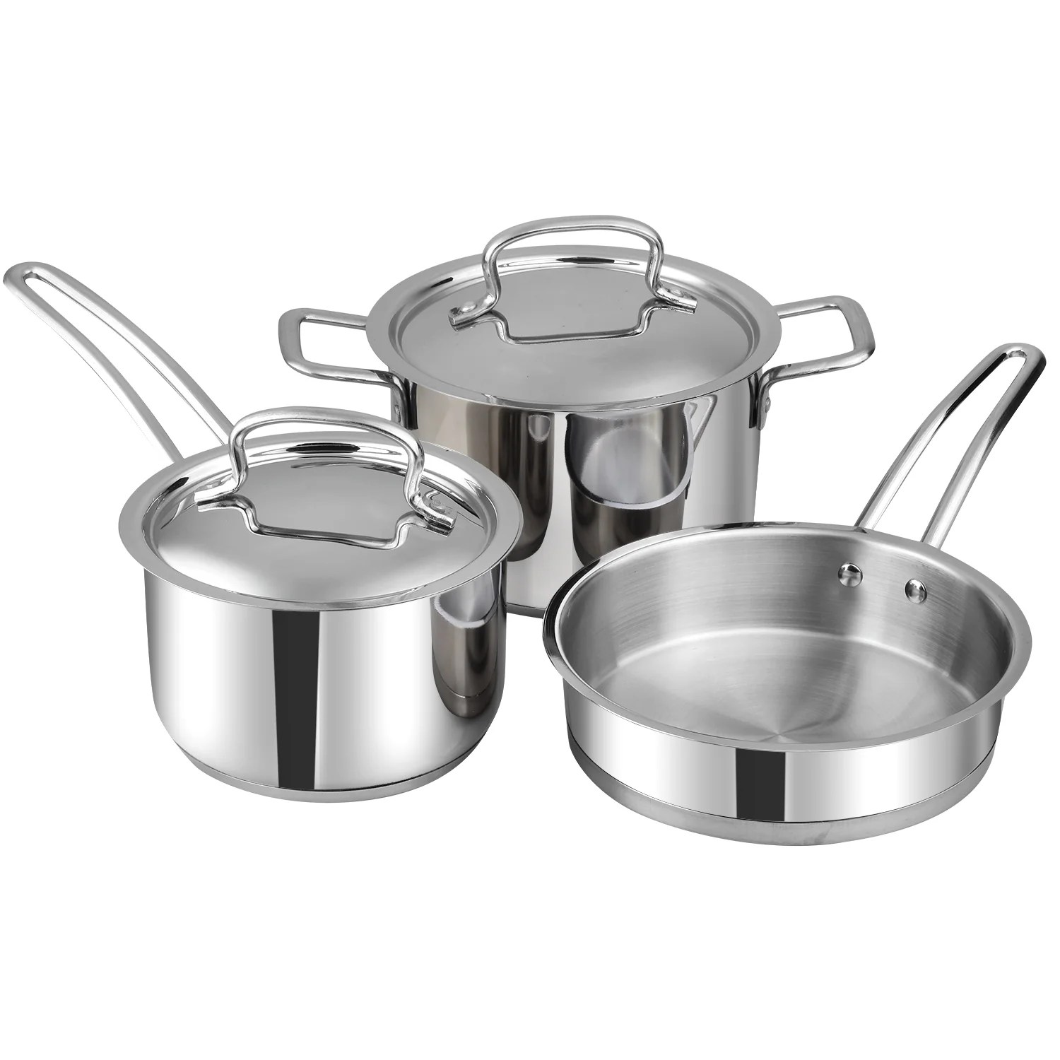 Buy Vinod Stainless Steel Cookware Set Classique Deluxe Set Vinod Cookware India Pvt. Ltd.