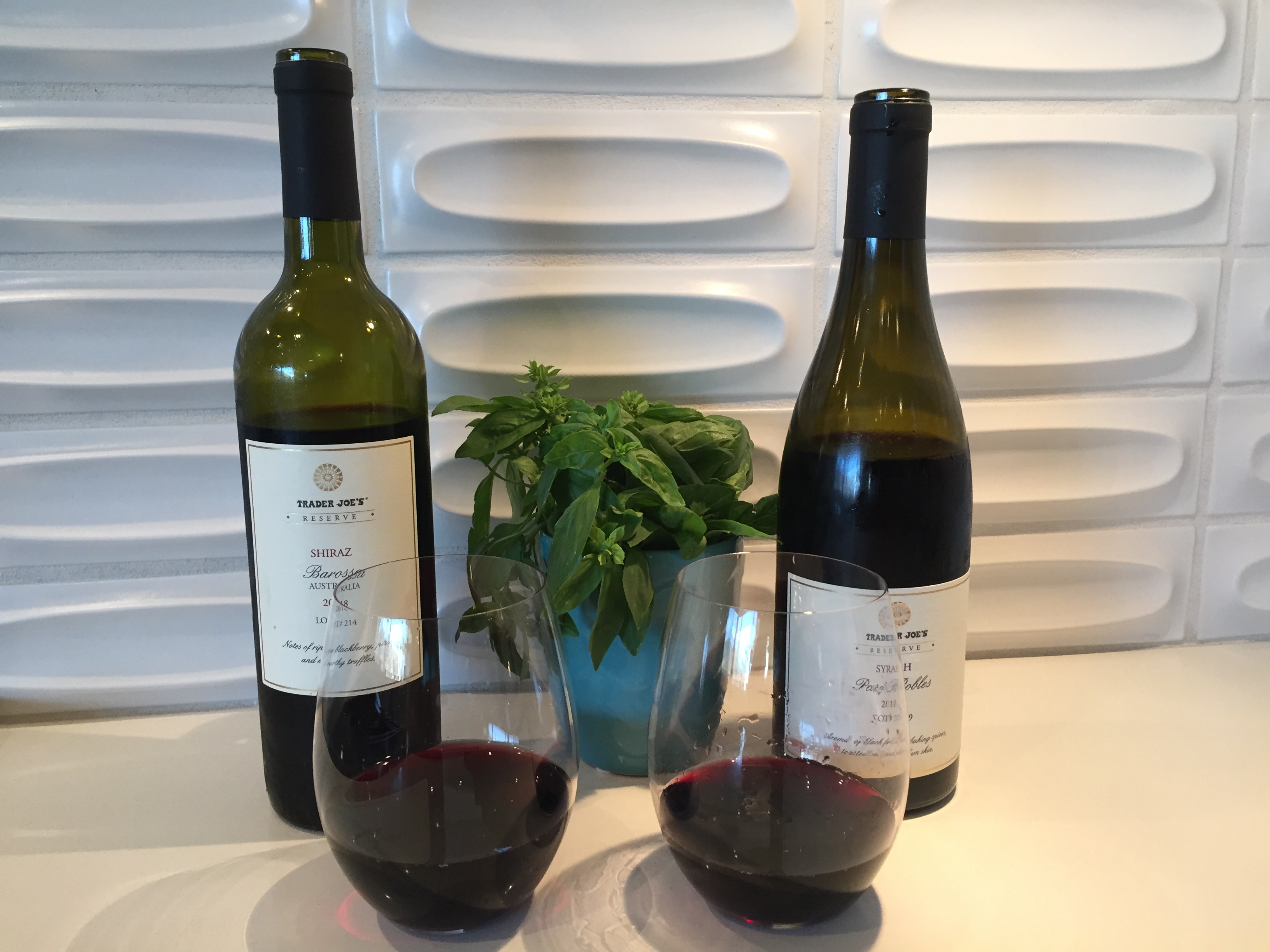 Two Stunning Syrah/Shiraz from Trader Joe's