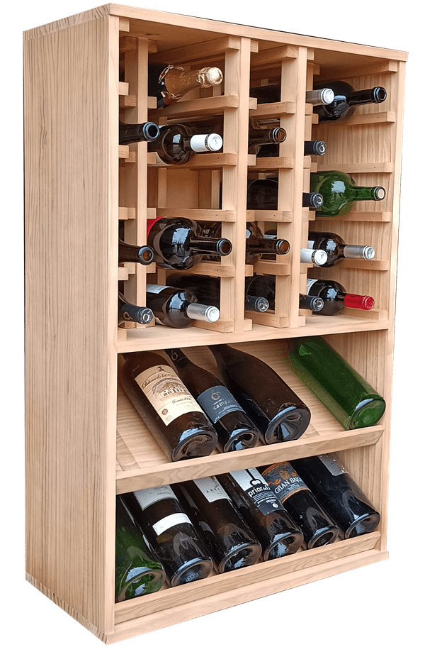 Wooden Magnum Display Bottle Storage. Wooden Wine racks.