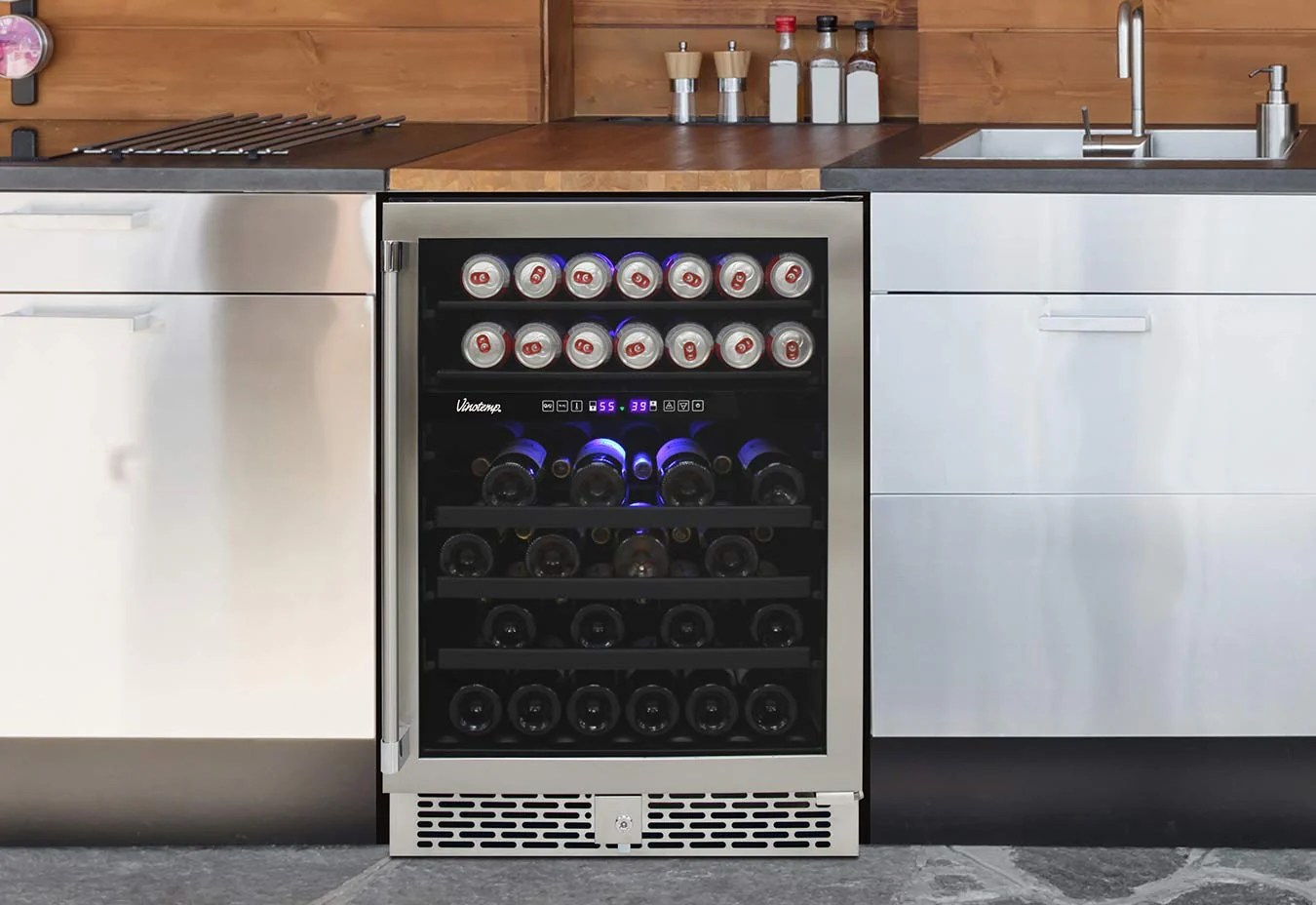 What is the Difference Between Indoor and Outdoor Refrigerators? Vinotemp