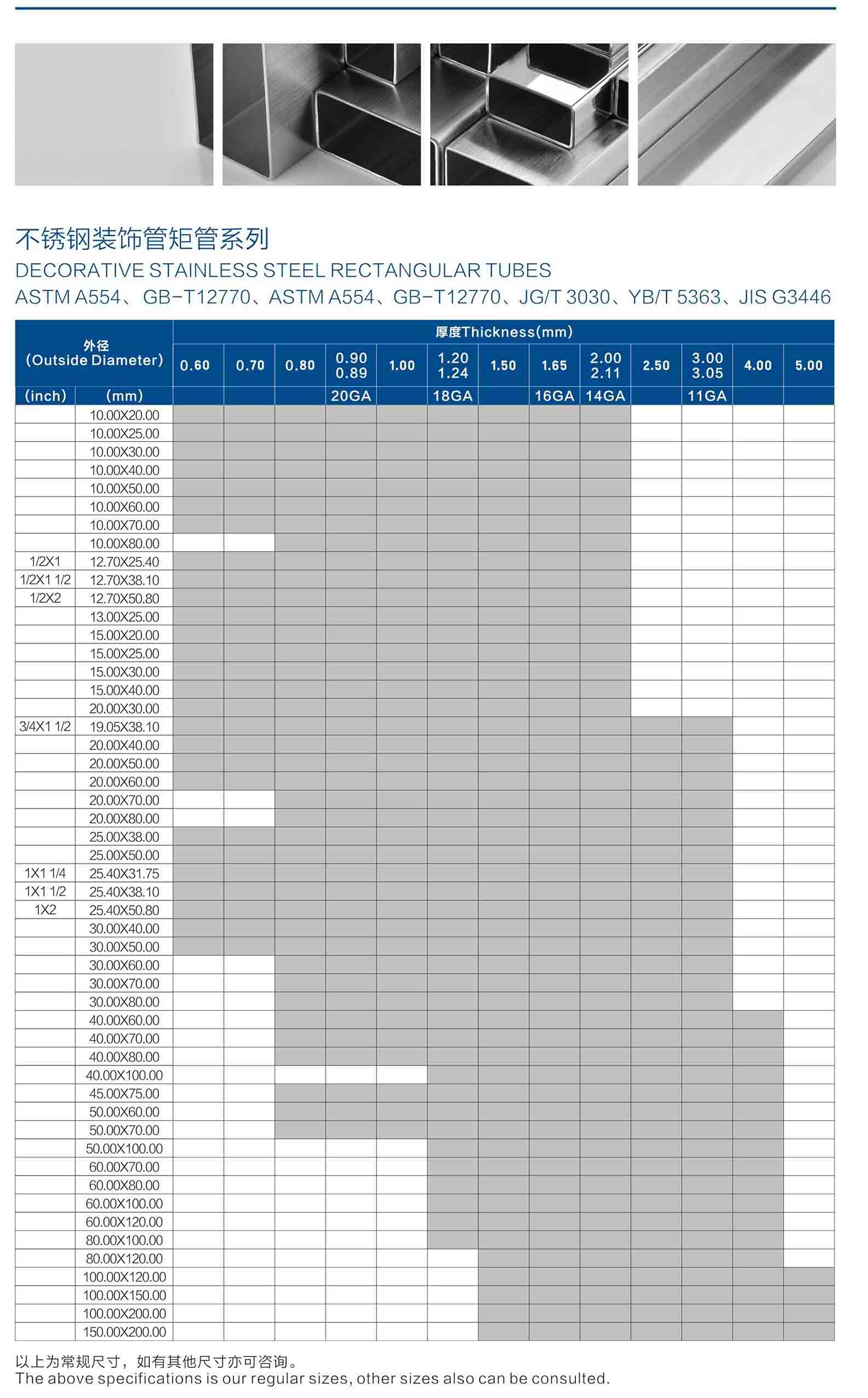 A Comprehensive Guide to Stainless Steel Pipe Dimensions Chart VINMAY