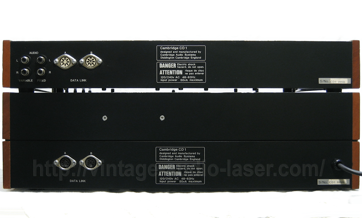 Cambridge CD1 vintage audio laser