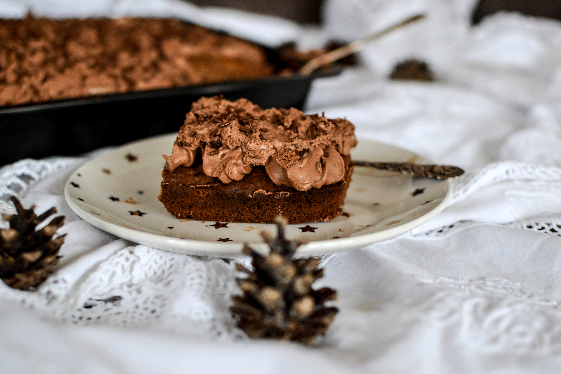 REZEPT // LEBKUCHEN MIT SCHOKOCREME