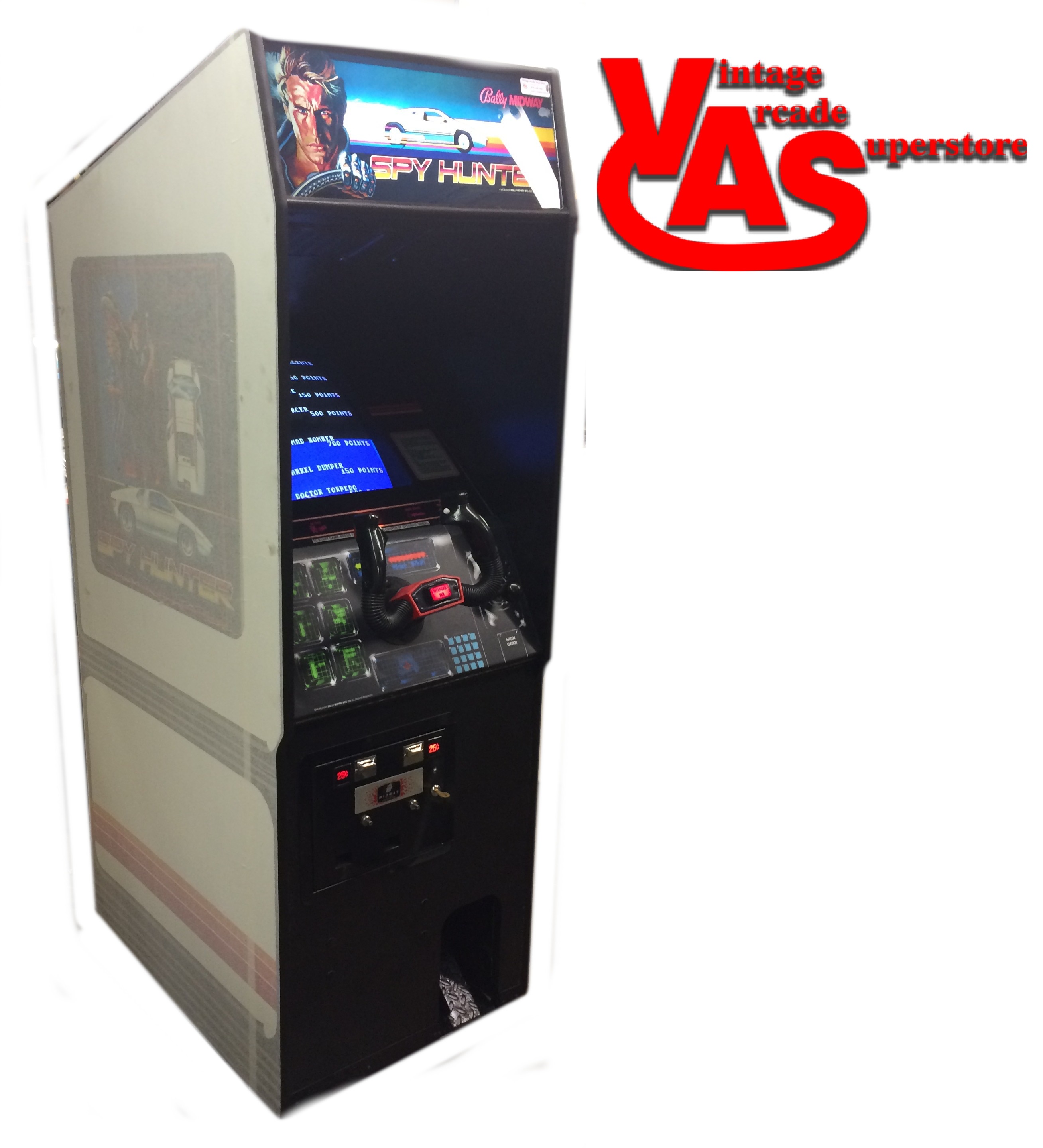 Spy Hunter Fully Restored Arcade Game Vintage Arcade