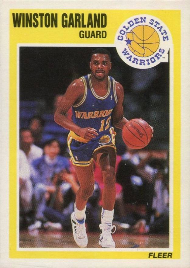 1989 Fleer Winston Garland 53 Basketball VCP Price Guide