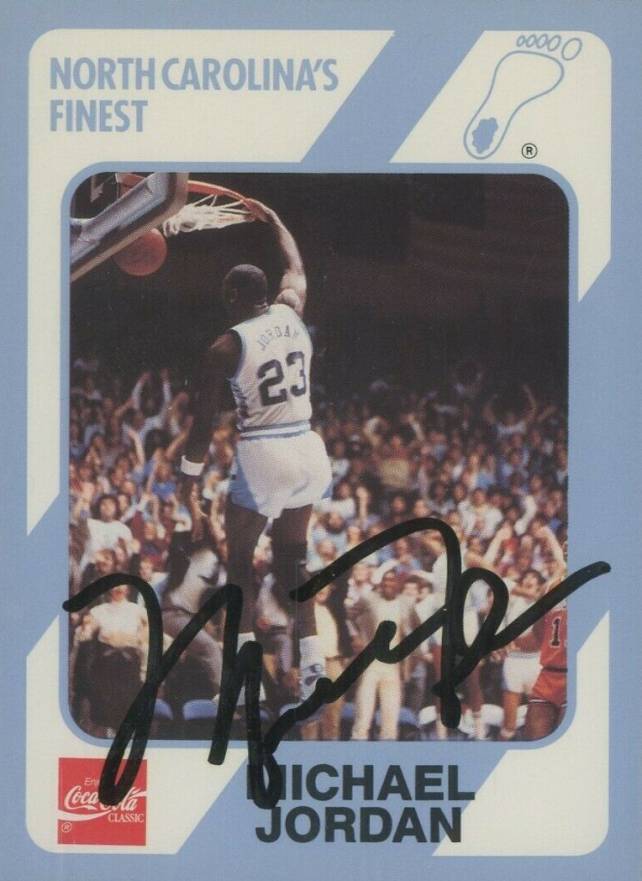 1989 North Carolina Collegiate Collection Michael Jordan 16 Basketball VCP Price Guide