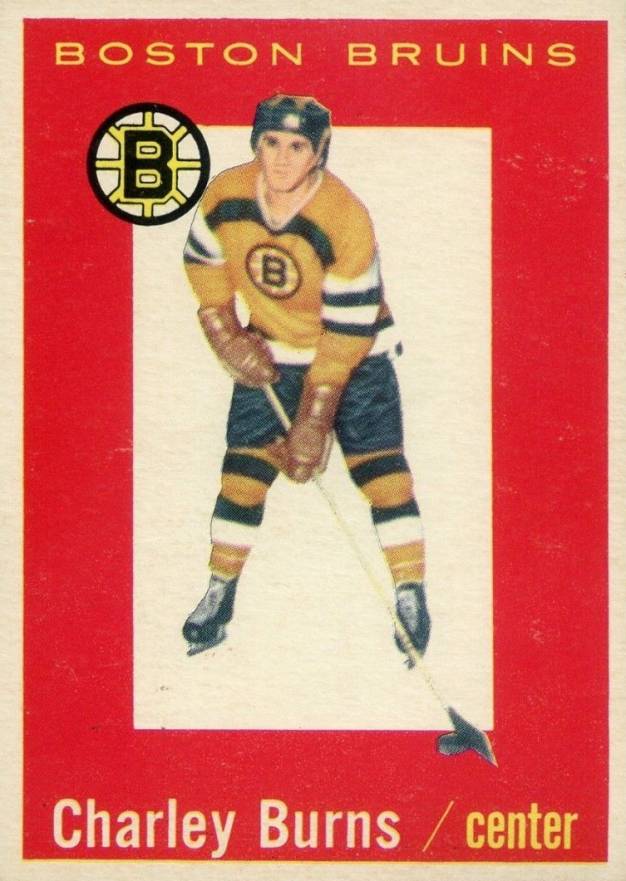 1959 Topps Charlie Burns 40 Hockey VCP Price Guide