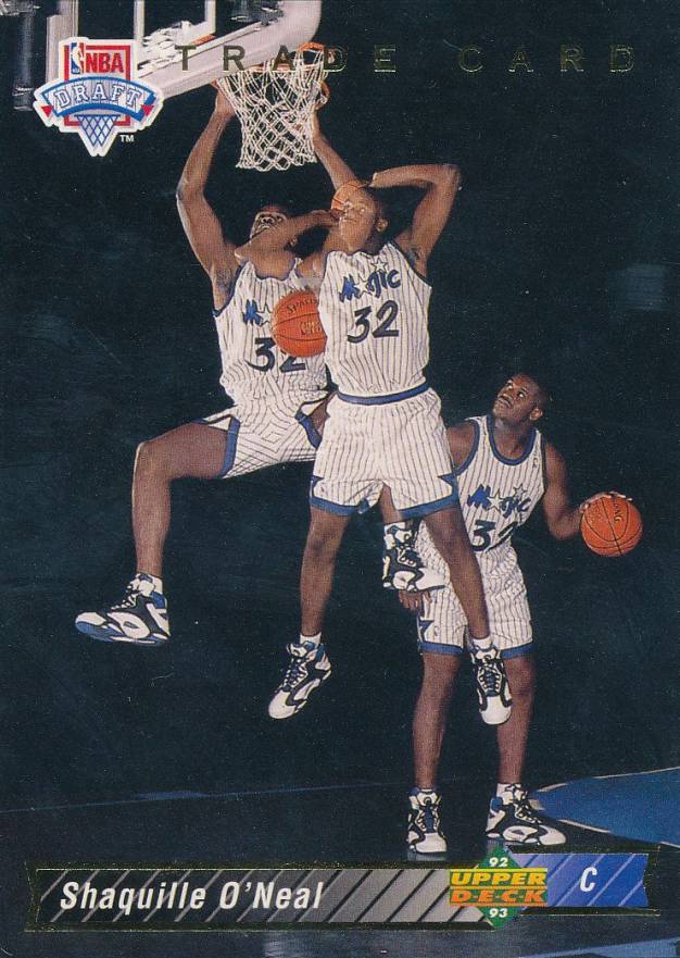 1992 Upper Deck Shaquille O'Neal 1t Basketball VCP Price Guide