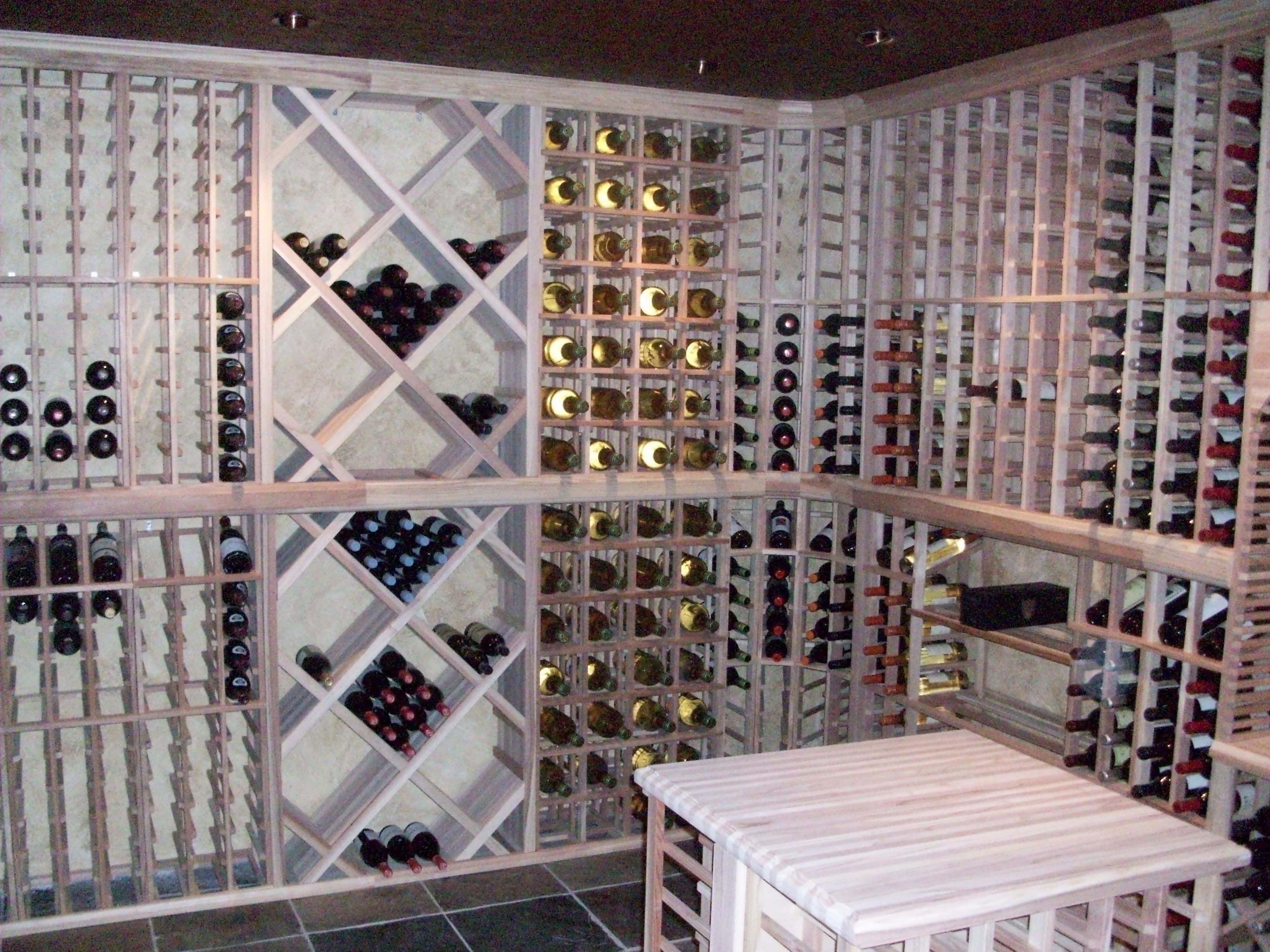 A Wine Cellar from Scratch (and Vintner Wine Racking Kits) Wine