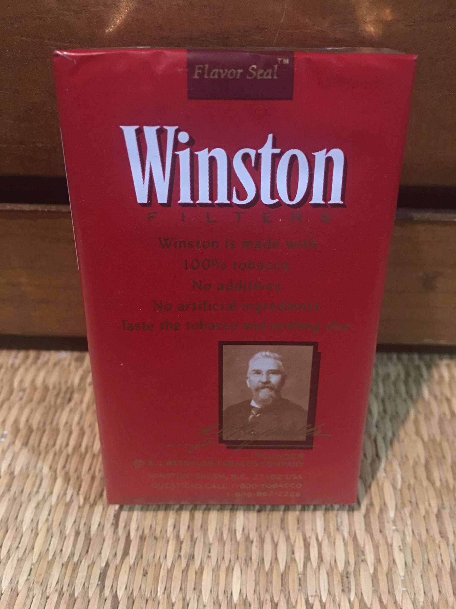 Winston Filters 100 Tobacco No Additives Cigarette Soft Pack! Danly