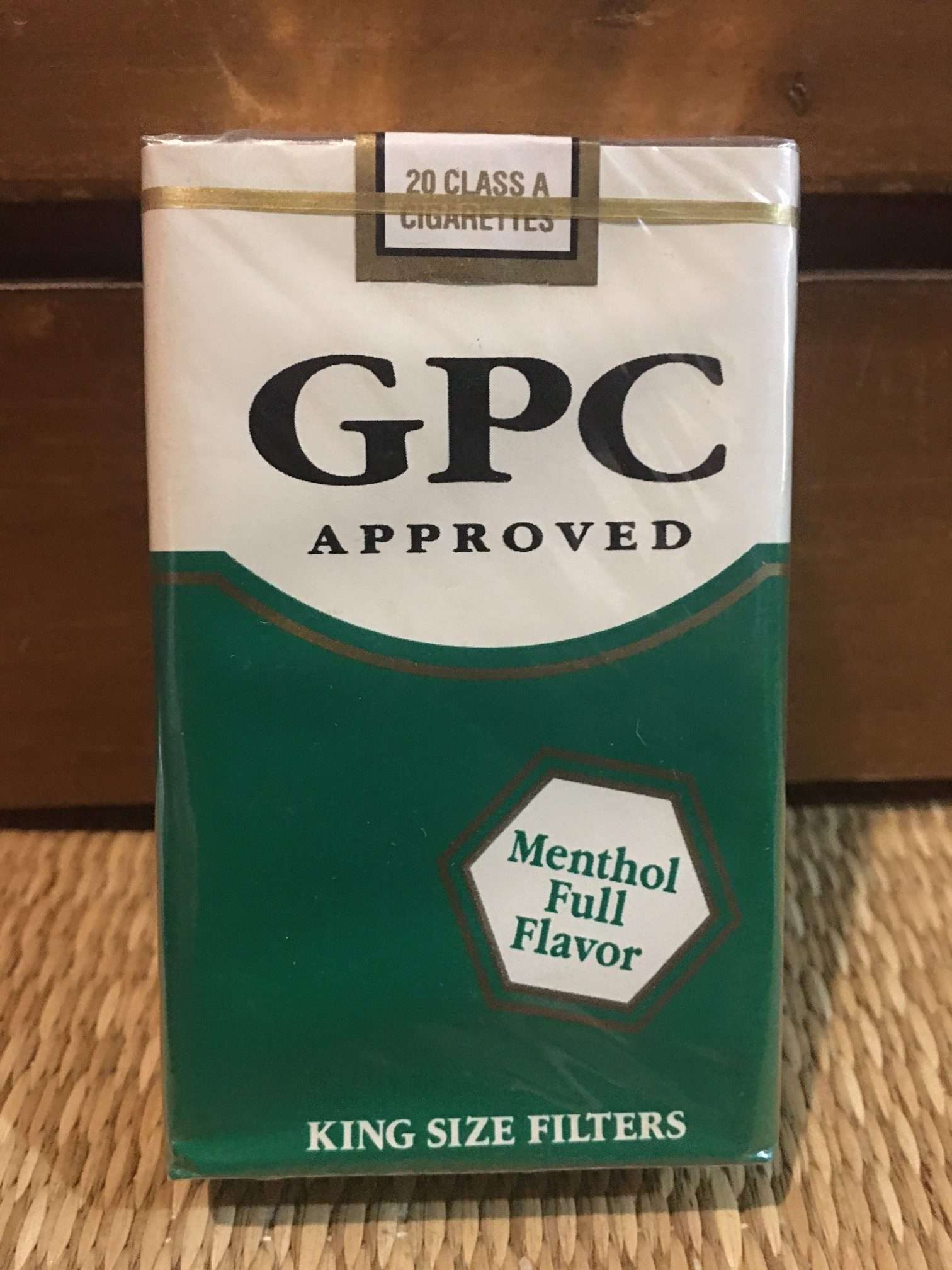 GPC Approved Menthol Full Flavor King Size Filter Cigarette Soft Pack