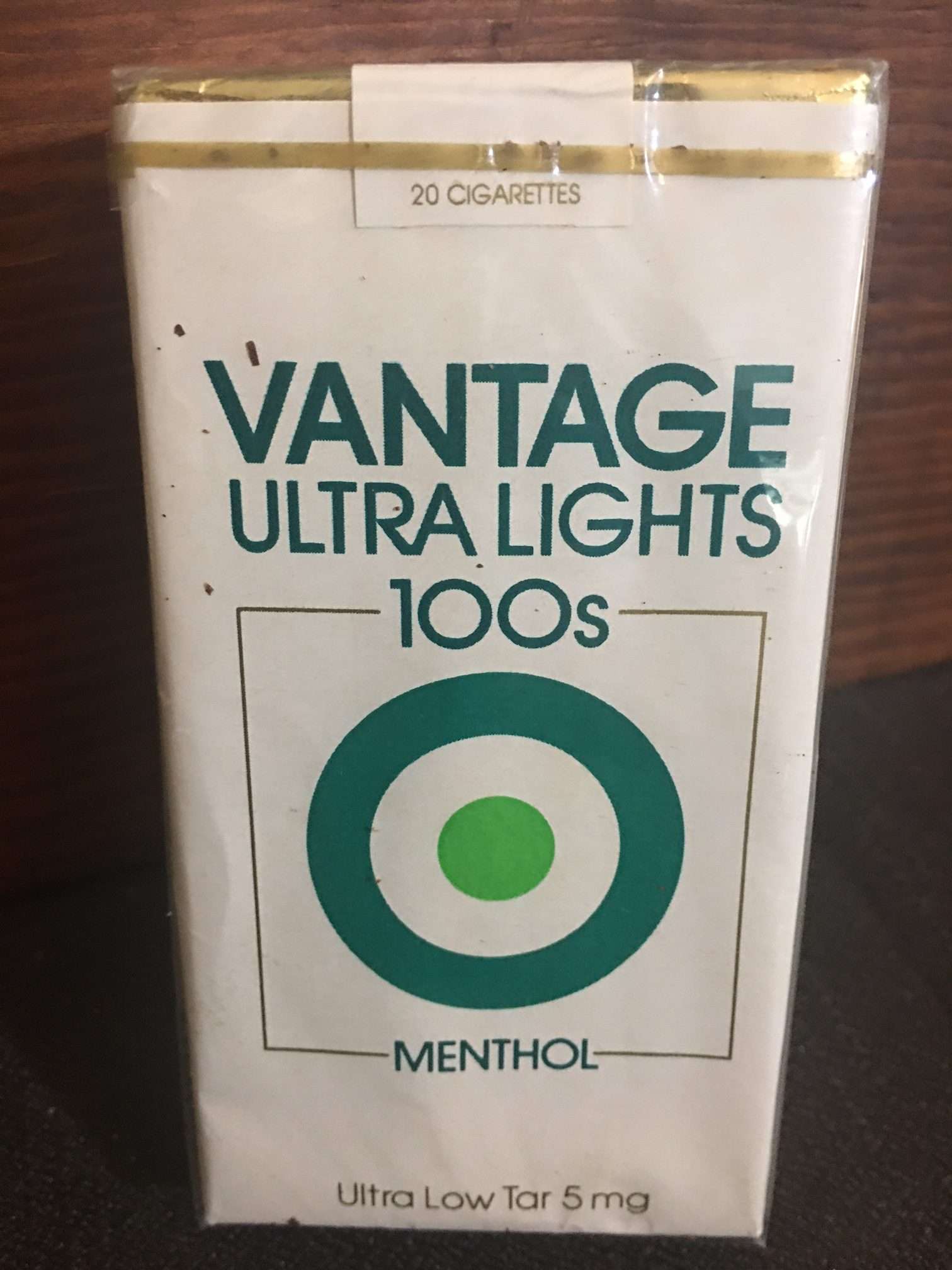 Vantage Ultra Lights Menthol 100’s Cigarette Soft Pack! Danly's