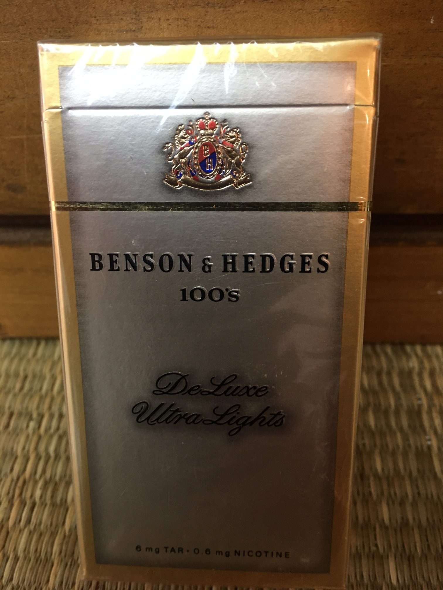 Benson & Hedges 100’s Deluxe Ultra Lights Cigarette Hard Pack! Danly