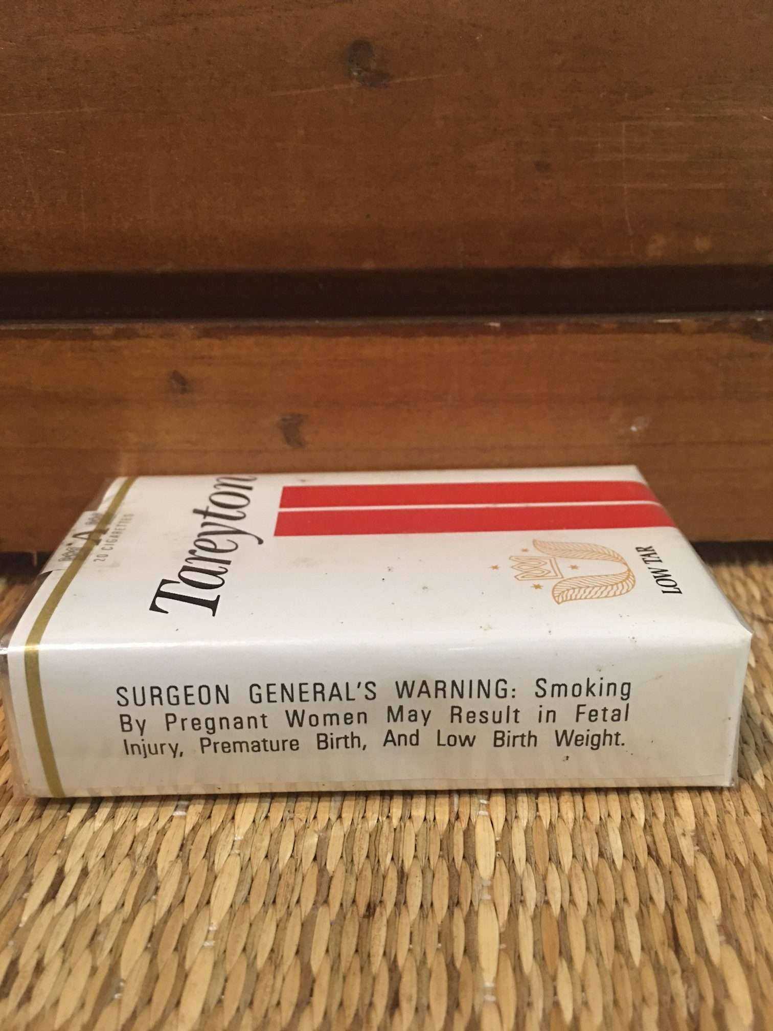Tareyton Charcoal Tip Filter Cigarette Soft Pack! Danly's Vintage