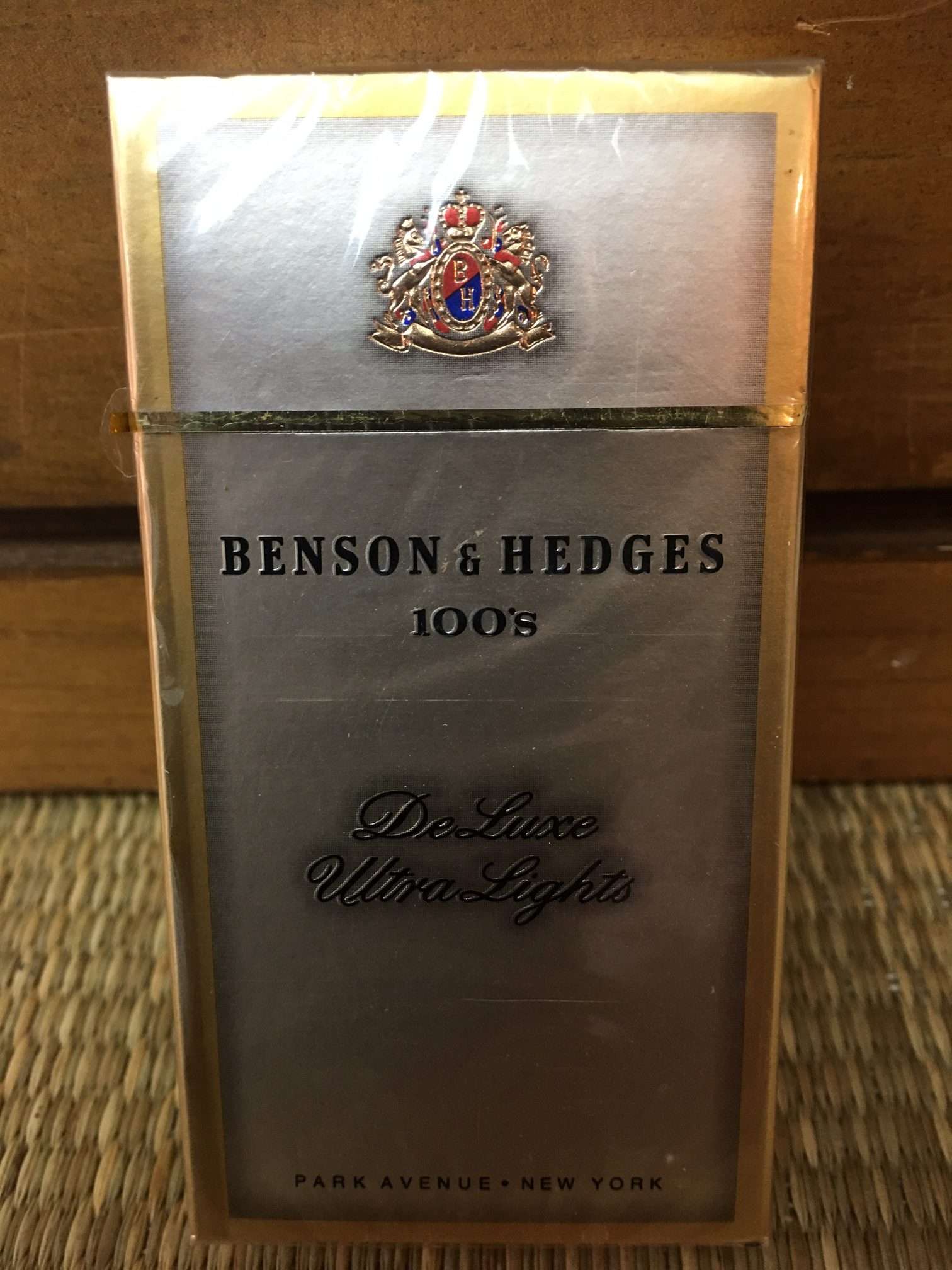 Benson & Hedges 100’s Deluxe Ultra Lights Cigarette Hard Pack! Danly