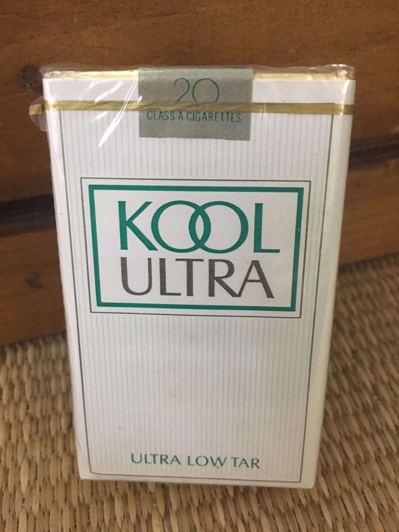 Kool Ultra King Size Cigarette Soft Pack! Danly's Vintage Cigarette