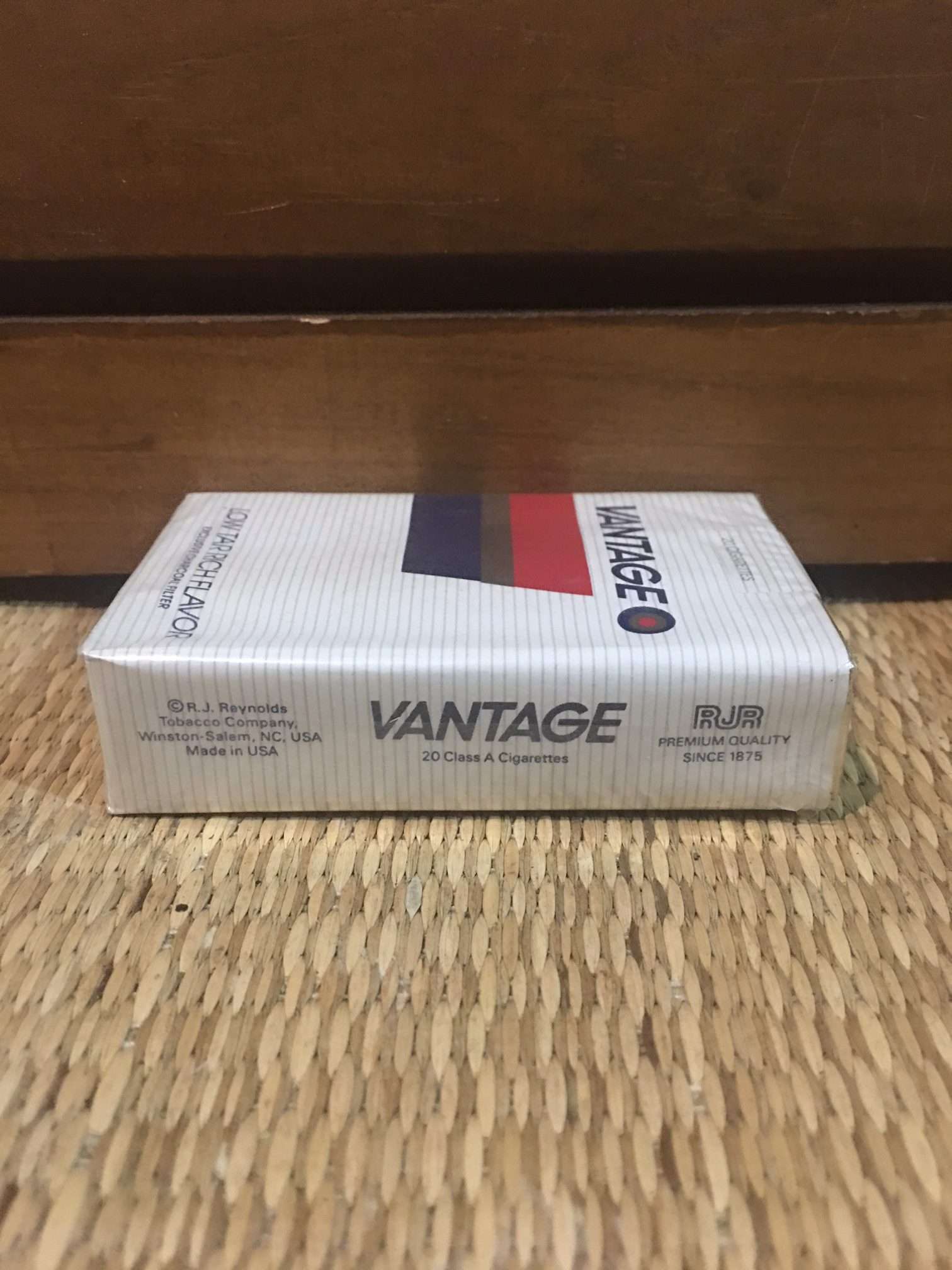 Vantage Charcoal Filter Cigarette Soft Pack! Danly's Vintage
